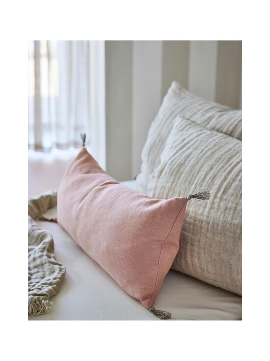 Himla - Sunshine-pellavatyynynpäällinen tasseleilla 30 x 60 cm - 27 NUDE - photo 4 Himla - Sunshine-pellavatyynynpäällinen tasseleilla 30 x 60 cm - 27 NUDE | Stockmann - photo 4