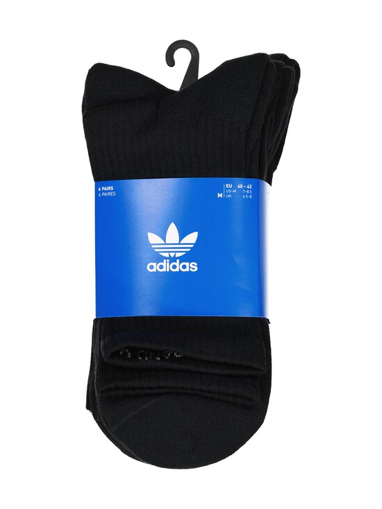 adidas Originals - Trefoil Crew Cushion zeķes 6-pāri - BLACK - photo 3 adidas Originals - Trefoil Crew Cushion zeķes 6-pāri - BLACK | Stockmann - photo 3