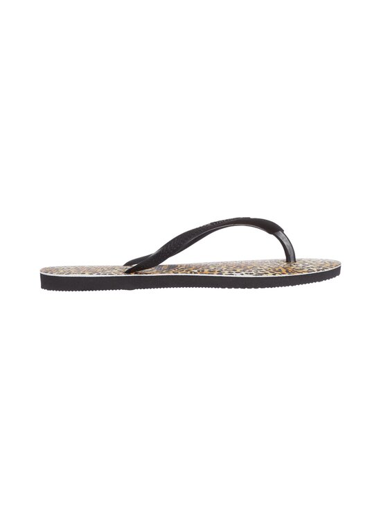 Slim Leopard Flip-Flops -varvassandaalit