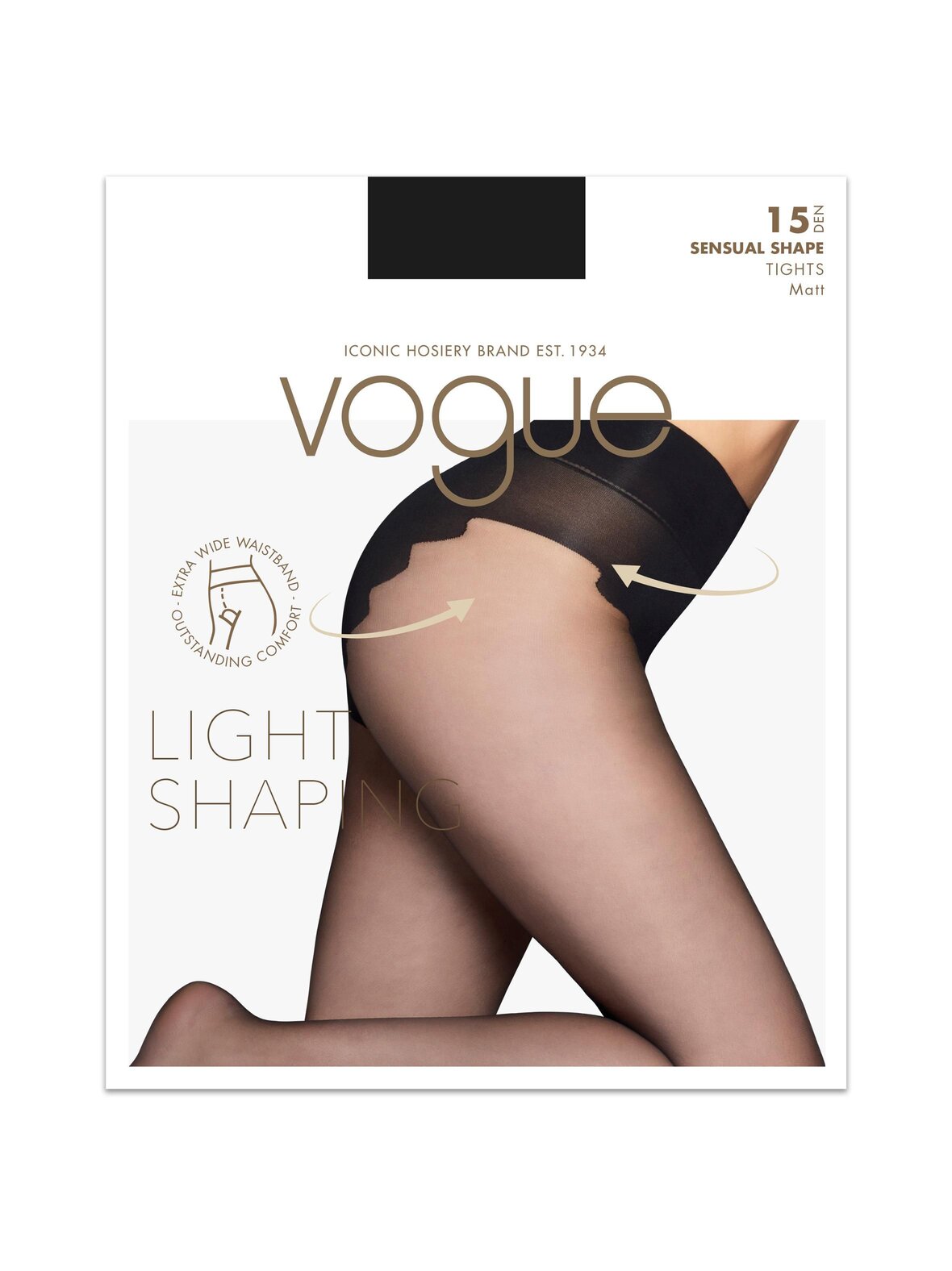 Sensual shape bikini panty 15 den -sukkahousut