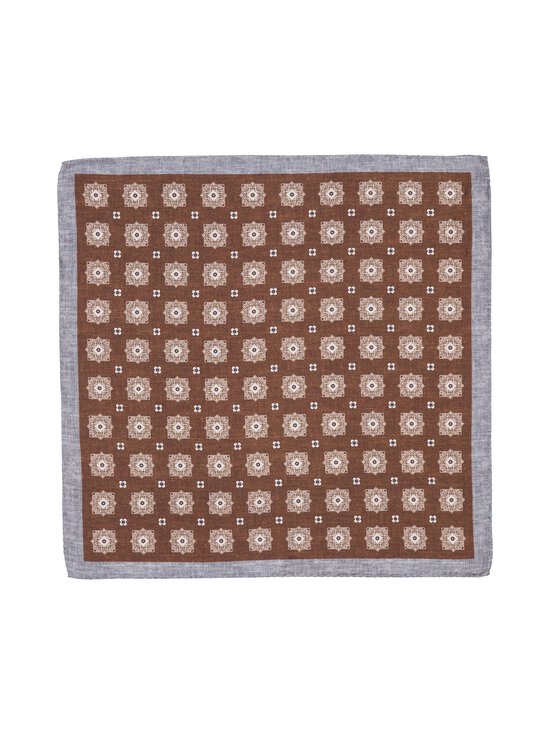 Stockholm Kravatt - Medallion-silkkitaskuliina - BROWN 21 - photo 1 Stockholm Kravatt - Medallion-silkkitaskuliina - BROWN 21 | Stockmann - photo 1