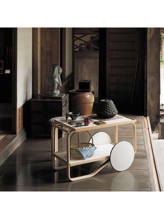 Artek - Tarjoiluvaunu 901 koivu/valkoinen - BEIGE | Stockmann - photo 6