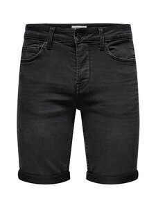 Only & Sons - Onsply Life Regular jeans shorts - BLACK DENIM | Stockmann