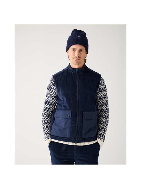 Knowledge Cotton Apparel - Corduroy-liivi - 1412 NIGHT SKY | Stockmann - photo 3
