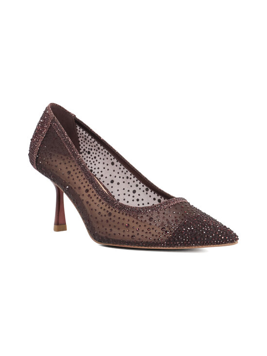 Dune London - Kontsakingad Brivelle Mesh Hotfix Court - BURGUNDY | Stockmann - photo 2