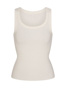 SKIMS - Cotton Rib High Scoop Tank -toppi - MARBLE | Stockmann