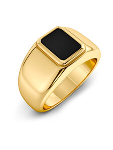 Edblad - Phoenix gredzens - GOLD/BLACK | Stockmann