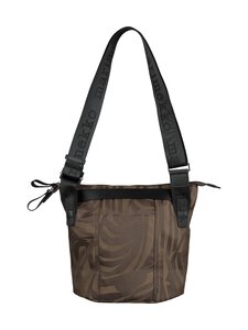 Marimekko - Nahast õlakott Carry All Jokuraita - 880 BROWN, DARK BROWN | Stockmann