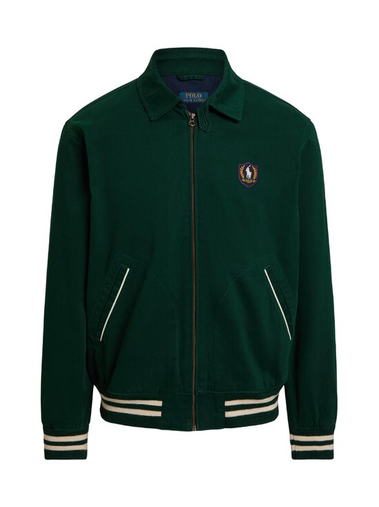 Polo Ralph Lauren - Track Lined Bomber -takki - MOSS AGATE | Stockmann - photo 1