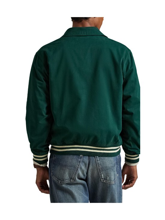 Polo Ralph Lauren - Track Lined Bomber -takki - MOSS AGATE | Stockmann - photo 3