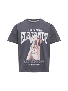 KIDS ONLY - T-särk KogDitte Life Printed - BLACKENED PEARL PRINT:ELEGANCE | Stockmann