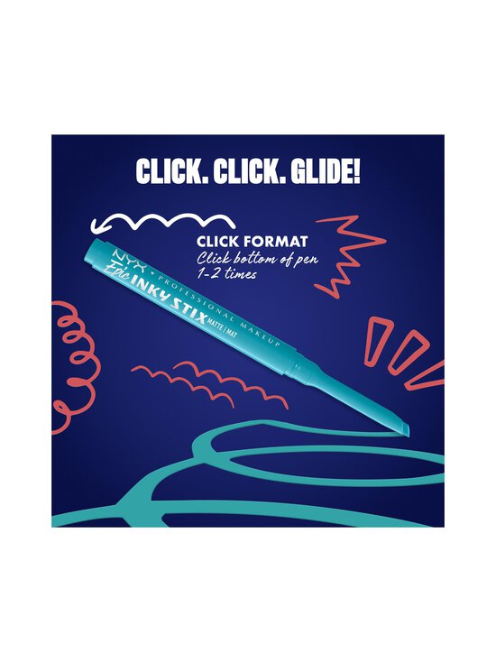 NYX Professional Makeup - Makeup Epic Inky Stix -silmänrajauskynä - 07 CYBER CYAN | Stockmann - photo 6