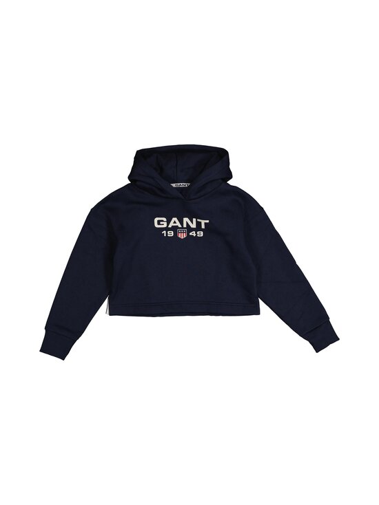 D1. Gant retro Shield Hoodie -huppari