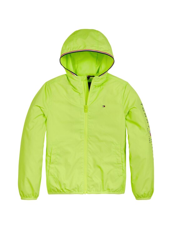 Essential Hooded Logo Jacket -takki