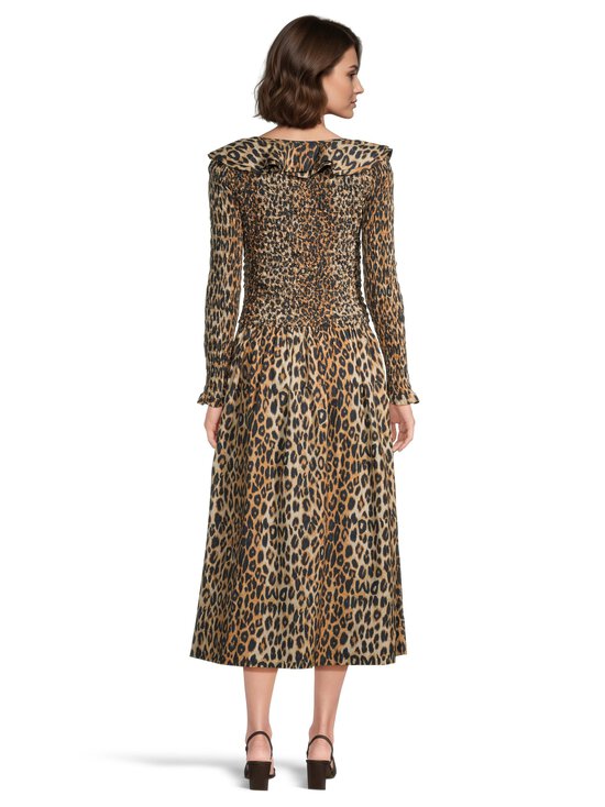 Damson Madder - Harper Shirred Leopard -midimekko - LEOPARD | Stockmann - photo 3