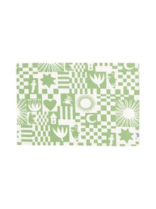 Moomin Arabia - Lauamatt Juhla Muumi 46 x 31 cm - GREEN | Stockmann