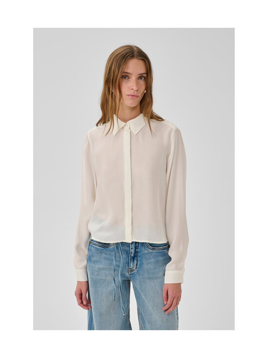 MY ESSENTIAL WARDROBE - MWSilk Short krekls - 240 SNOW WHITE | Stockmann - photo 3