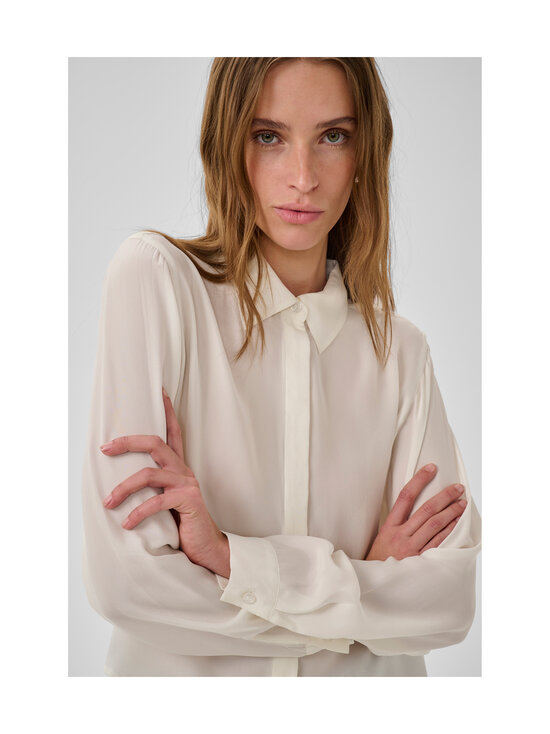 MY ESSENTIAL WARDROBE - MWSilk Short krekls - 240 SNOW WHITE | Stockmann - photo 4