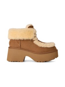 UGG - UGG W New Heights Lace Up puszābaki - CHE CHESTNUT | Stockmann