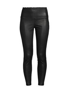 Allsaints - Cora-nahkaleggingsit - BLACK | Stockmann