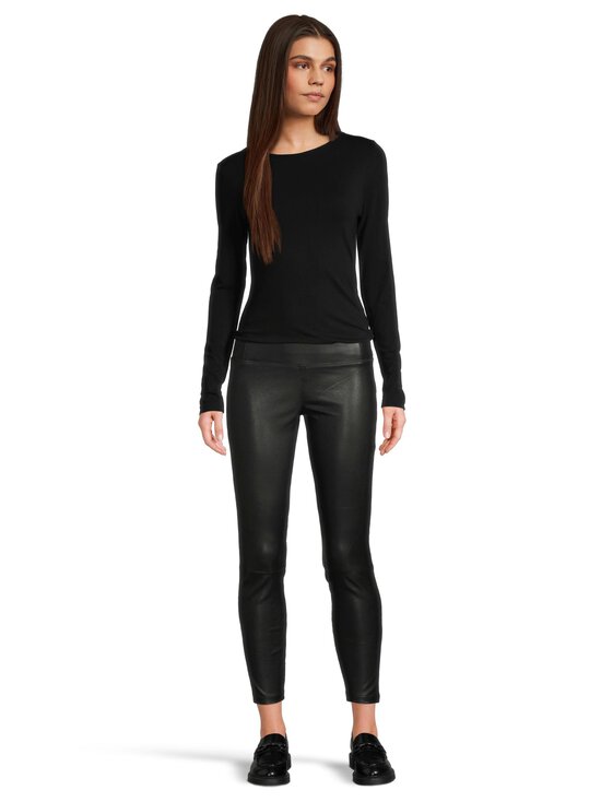 Allsaints - Cora-nahkaleggingsit - BLACK | Stockmann - photo 3
