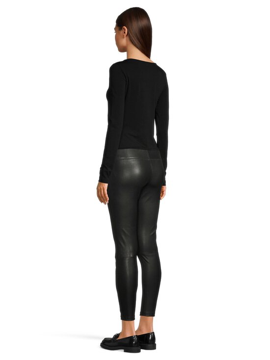 Allsaints - Cora-nahkaleggingsit - BLACK | Stockmann - photo 5