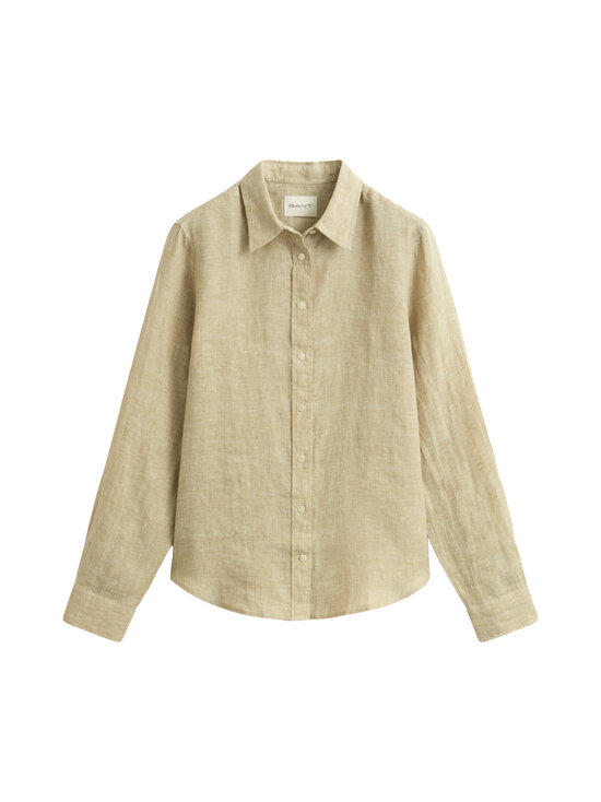 GANT - Regular lina blūze - 200 OAT BEIGE | Stockmann - photo 1