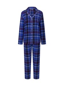 Triumph - Boyfriend Checks -flanellipyjama - M008 BLUE - DARK COMBINATION Triumph - Boyfriend Checks -flanellipyjama - M008 BLUE - DARK COMBINATION | Stockmann
