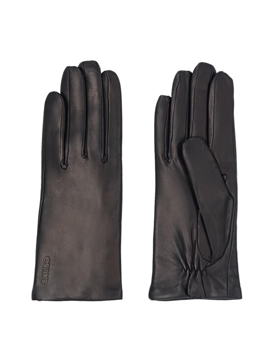 Sauso - Mandi- lampaannahkaiset käsineet, silkkivuori - BLACK | Stockmann - photo 1