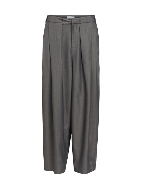 Object - ObjNoami Loose -housut - GUNMETAL DETAIL:PINSTRIPED | Stockmann - photo 1
