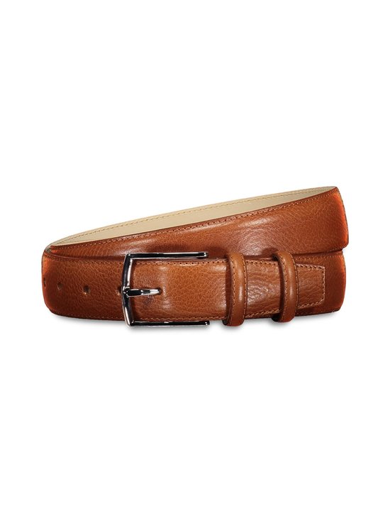 Leather belt