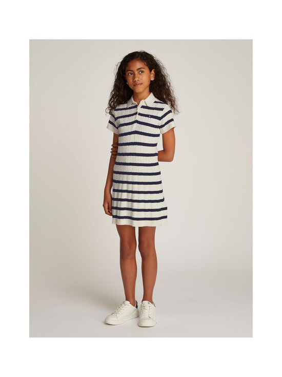Tommy Hilfiger - Palmikkoneulemekko - 0AA IVORY PETAL NAVY STRIPES - photo 3 Tommy Hilfiger - Palmikkoneulemekko - 0AA IVORY PETAL NAVY STRIPES | Stockmann - photo 3