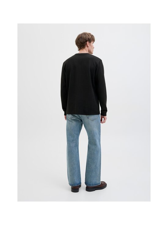 Jack & Jones - JjeDover Henley -trikoopaita - BLACK - photo 3 Jack & Jones - JjeDover Henley -trikoopaita - BLACK | Stockmann - photo 3
