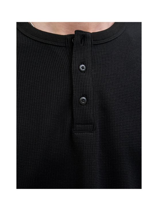 Jack & Jones - JjeDover Henley -trikoopaita - BLACK - photo 4 Jack & Jones - JjeDover Henley -trikoopaita - BLACK | Stockmann - photo 4