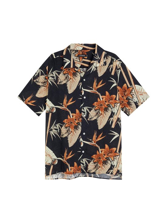 J.Lindeberg – Elio Tropical Regular Fit -pellavapaita