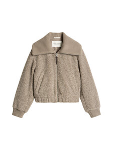 Marc O'Polo - Teddy-takki - 2204 STONE TAUPE MELANGE | Stockmann