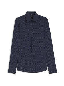 BOSS - Hank-kauluspaita - DARK BLUE | Stockmann