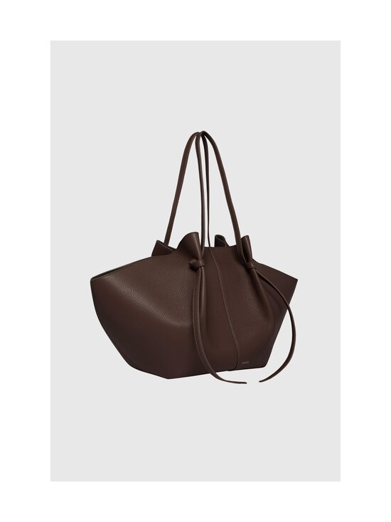 YUZEFI - Large Mochi Pebble Grain -nahkalaukku - ESPRESSO | Stockmann - photo 2