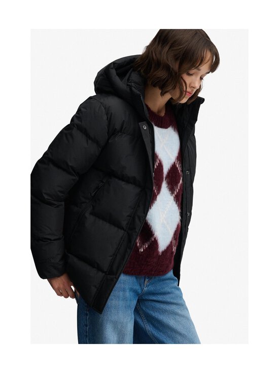 Superdry - Hooded 5 Baffle Sports -toppatakki - 02A BLACK | Stockmann - photo 8