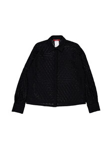 Max Mara Studio - Mstpanno Button-Neck -neule - 003 BLACK | Stockmann