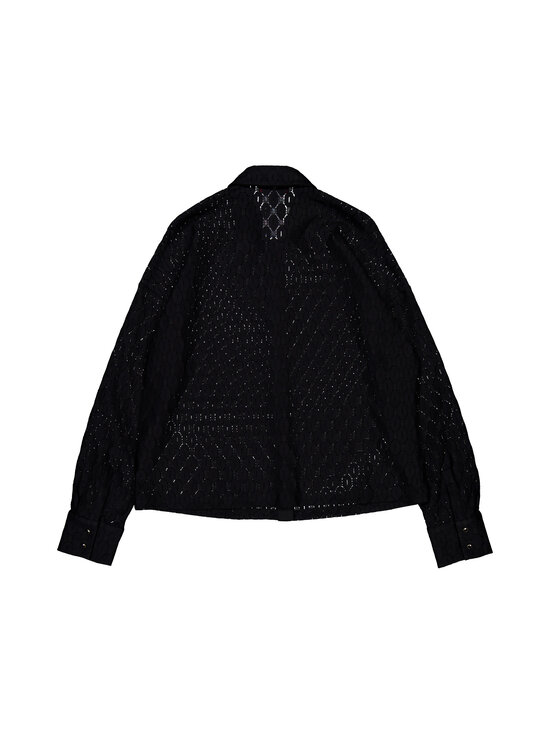 Max Mara Studio - Mstpanno Button-Neck -neule - 003 BLACK | Stockmann - photo 2