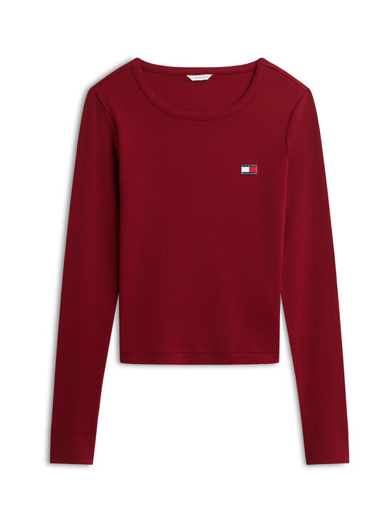 Tommy Hilfiger - Rib-trikoopaita - XJS ROUGE | Stockmann - photo 1