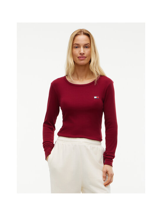 Tommy Hilfiger - Rib-trikoopaita - XJS ROUGE | Stockmann - photo 2