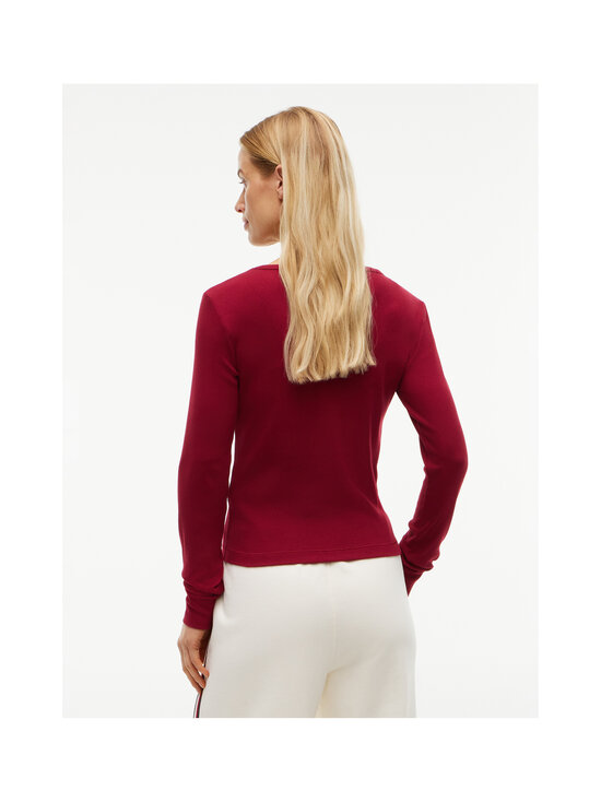 Tommy Hilfiger - Rib-trikoopaita - XJS ROUGE | Stockmann - photo 3