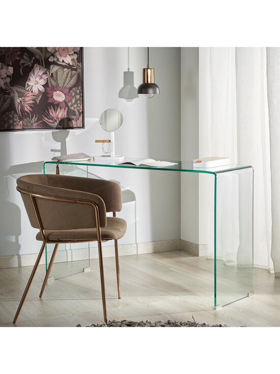 Kave Home - Burano-konsolipöytä - LÄPINÄKYVÄ | Stockmann - photo 4