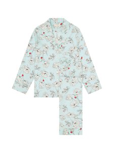 Olivia von Halle - Lila Serafina -silkkipyjama - BLUE | Stockmann