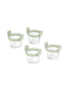 Lékué - Air Fryer Mini -vuoka, 4 kpl - TRANSPARENT | Stockmann