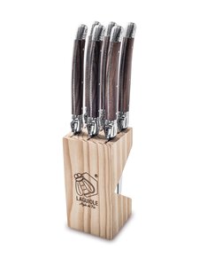 Laguiole - Steika nažu komplekts 6 gab. - DARK WOOD | Stockmann