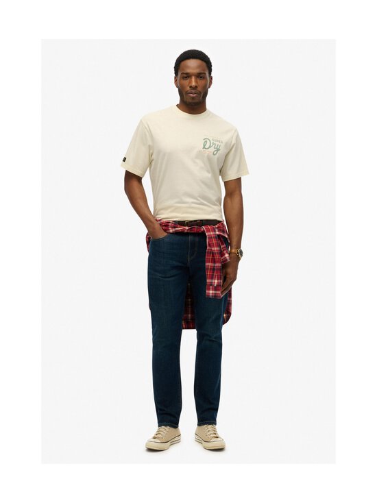 Superdry - Tap Room Oversized t-paita - NLY DUSTY WHITE | Stockmann - photo 5