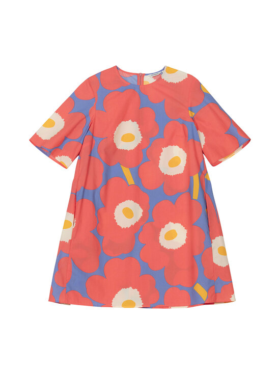 Marimekko - Kukkiva Unikko -mekko - 523 RED BLUE ORANGE | Stockmann - photo 1